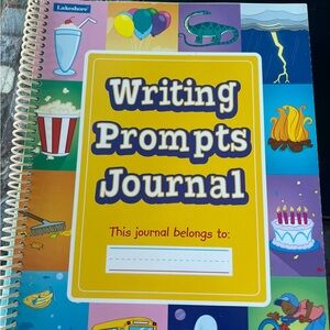 Lakeshore Writing Prompts Journal for Kids - Multicolor
